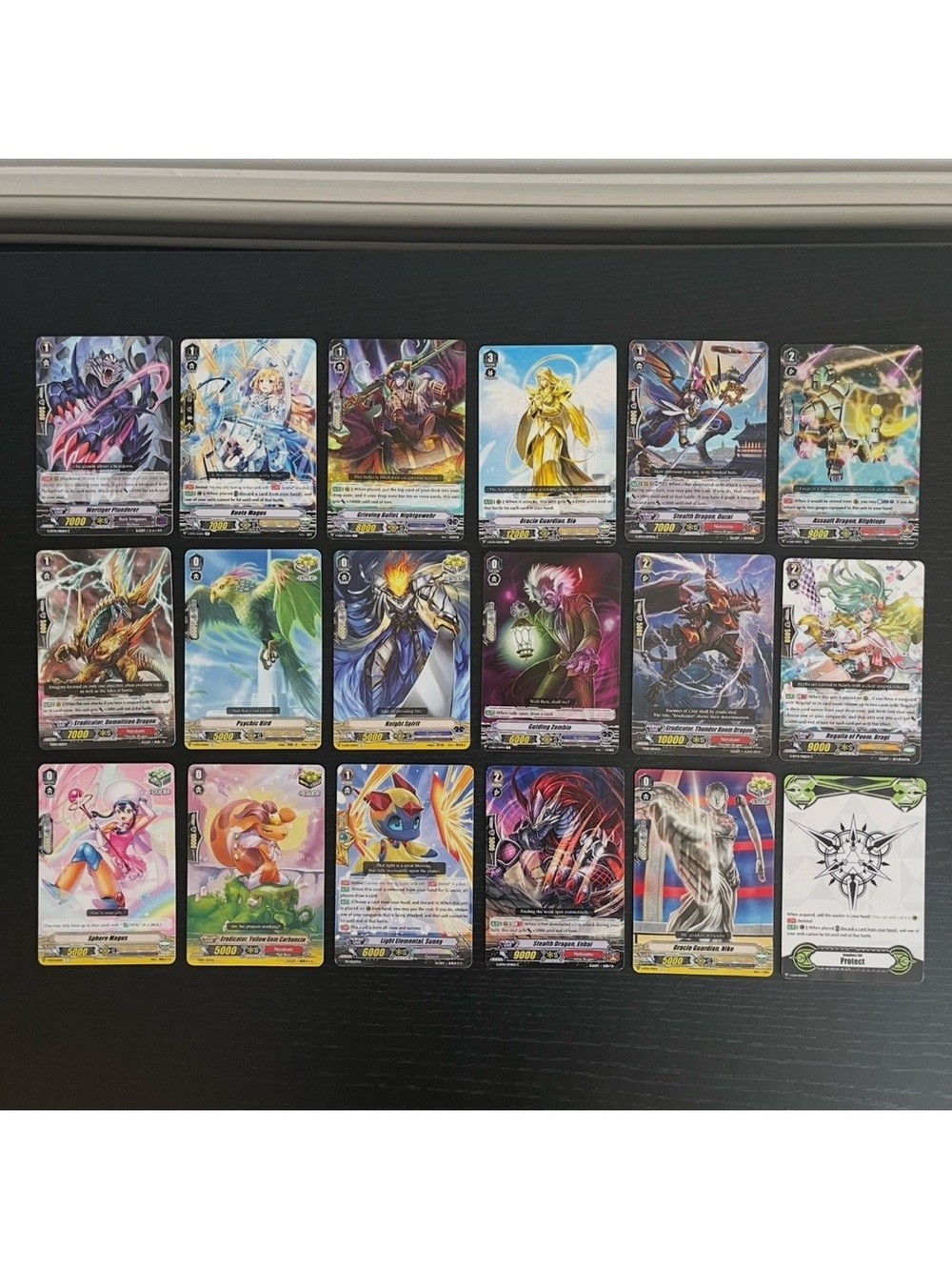 Bushiroad Cardfight Vanguard Card Lot Of 18